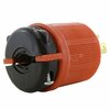 Ac Works NEMA L17-30P 3-Phase 30A 600V 4-Prong Locking Male Plug with UL, C-UL Approval in Orange ASL1730P